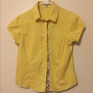✅Burberry❤️short sleeve button down